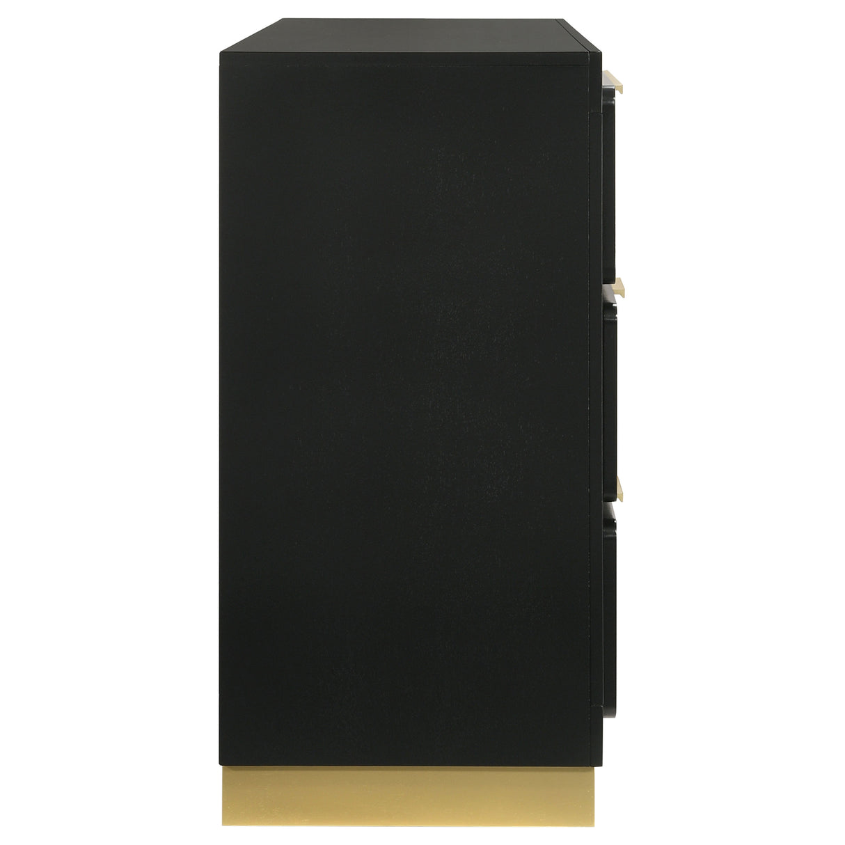 Caraway 6-Drawer Dresser Black