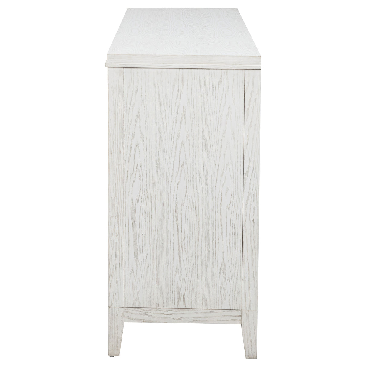 Marielle 6-Drawer Bedroom Dresser Distressed White