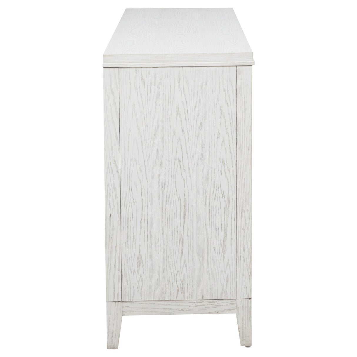 Marielle 6-Drawer Bedroom Dresser Distressed White