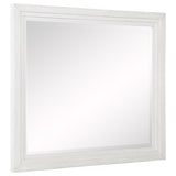 Marielle Dresser Mirror in Distressed White
