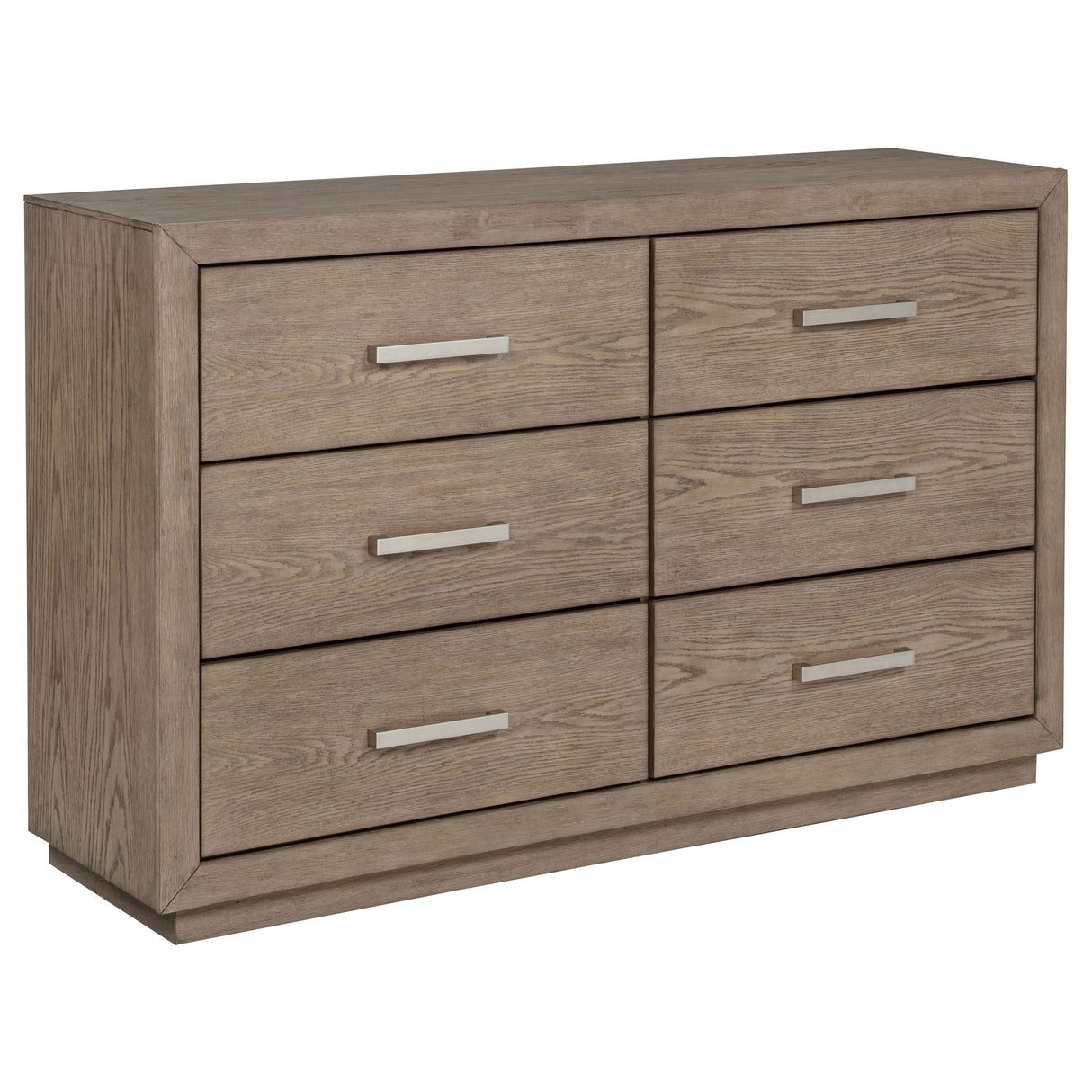 Kenora 6-Drawer Dresser in Barley Brown