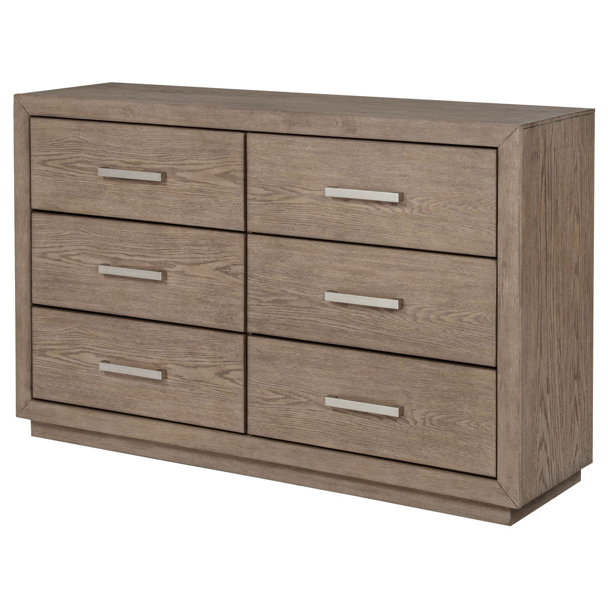 Kenora 6-Drawer Dresser in Barley Brown