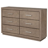 Kenora 6-Drawer Dresser in Barley Brown