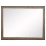 Kenora Dresser Mirror Barley Brown