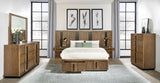 Terrace 2-Drawer California King Storage Bed, Ash Brown