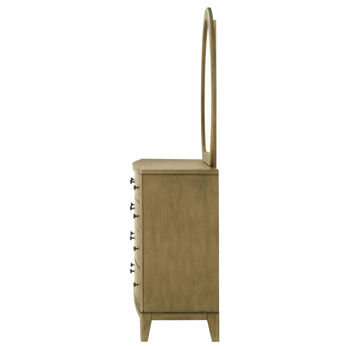 Granada 8-Drawer Dresser with Mirror - Natural Pine