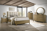 Granada 8-Drawer Dresser with Mirror - Natural Pine