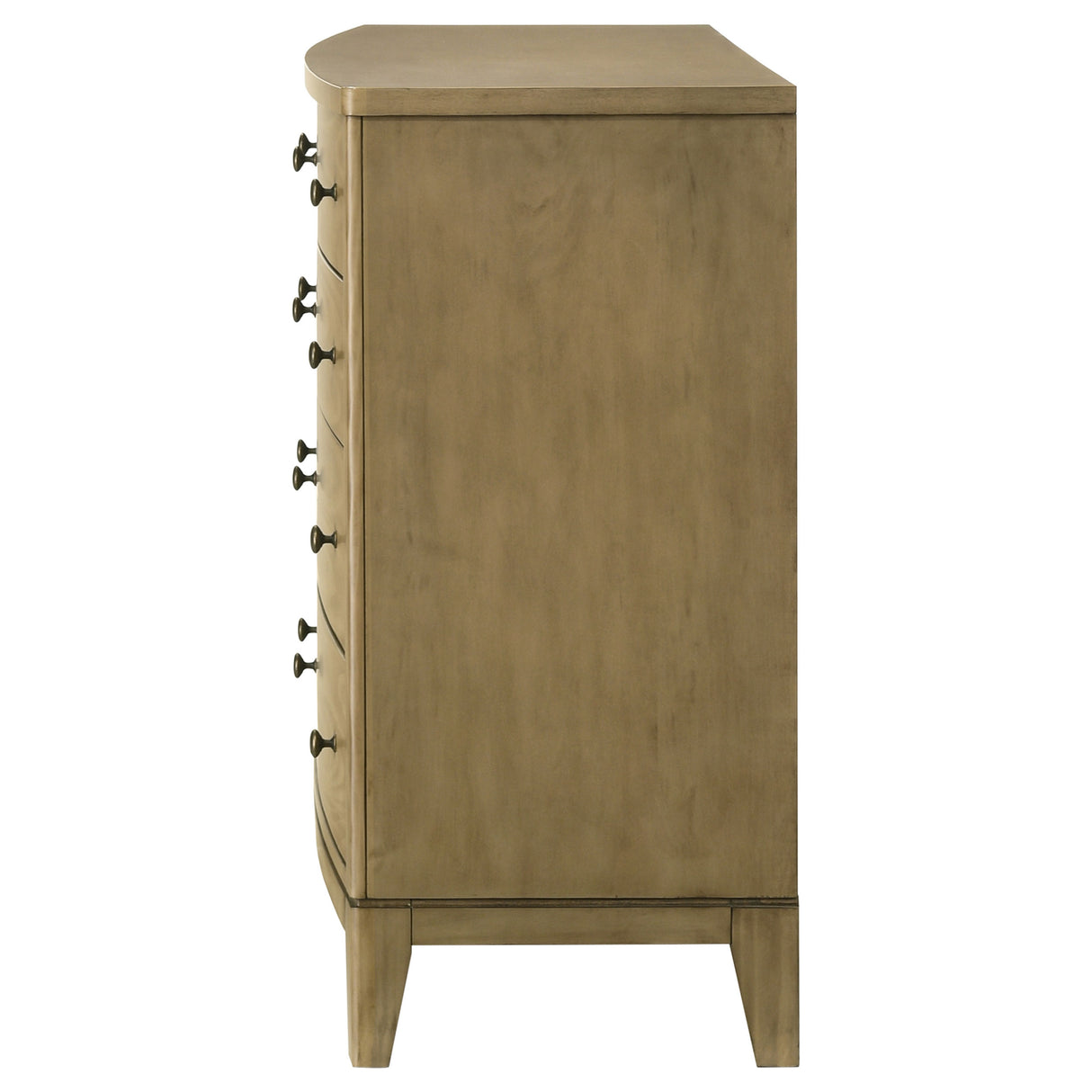 Granada 8-Drawer Dresser Cabinet, Natural Pine