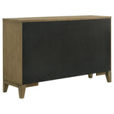 Granada 8-Drawer Dresser Cabinet, Natural Pine