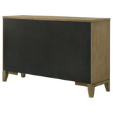 Granada 8-Drawer Dresser Cabinet, Natural Pine