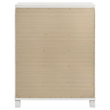 Marmore 5-Drawer Chest of Drawers, White