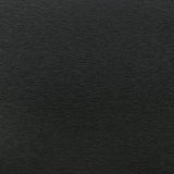 Lucia 2-Drawer Nightstand - Black with Metallic Trim