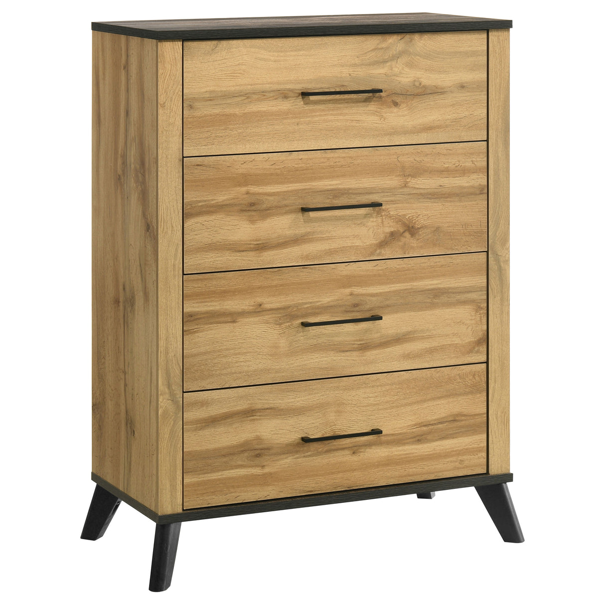 Kaywood 4-Drawer Chest of Drawers, Natural Pine