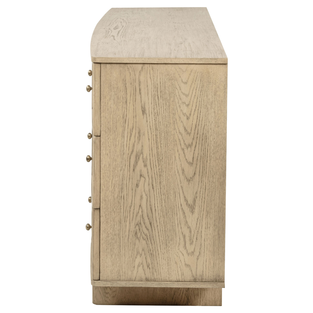 Kailani 9-Drawer Dresser Cabinet in Beige Oak
