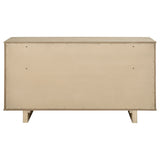 Kailani 9-Drawer Dresser Cabinet in Beige Oak