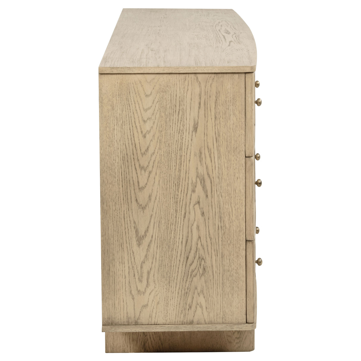 Kailani 9-Drawer Dresser Cabinet in Beige Oak