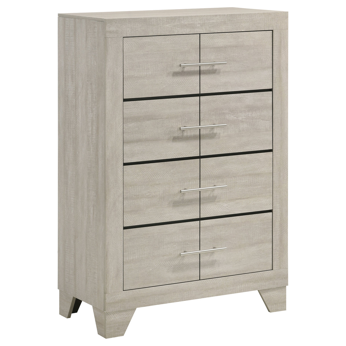 Trenton 4-Drawer Chest of Drawers - Rustic Cream