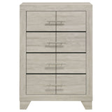 Trenton 4-Drawer Chest of Drawers - Rustic Cream