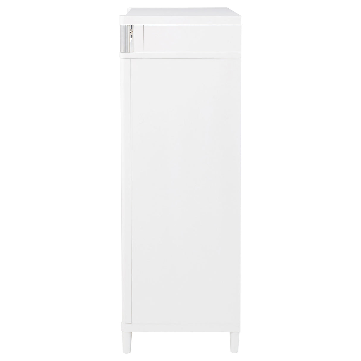 Gracemont 5-Drawer Chest of Drawers in White