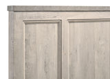 Queen Bed in Grey and Weathered Taupe