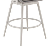 Rhodes - Outdoor Patio Swivel Counter Stool Set