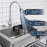 Freestanding Utility Sink With Accents