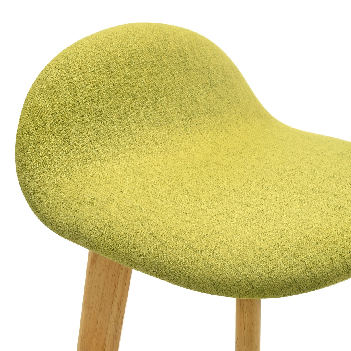 Vera - Upholstered Wood Counter Height Barstool