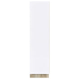 Geilys - 8 Shelf Bookcase With Arch Details - White