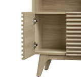 23" Mid - Century Modern Display Cabinet and Bookshelf - Bookcases available at Alpine Outlets in Denver