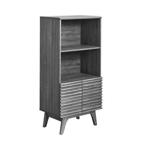 23" Mid - Century Modern Display Cabinet and Bookshelf - Bookcases available at Alpine Outlets in Denver