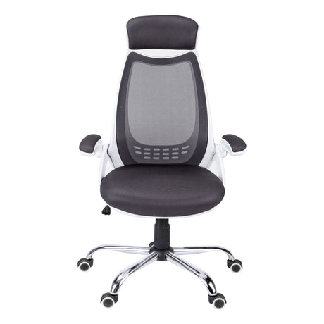 Office Chair, Adjustable Height, Swivel, Ergonomic, Armrests, Contemporary & Modern - Swivel Chairs - Alpine Outlets
