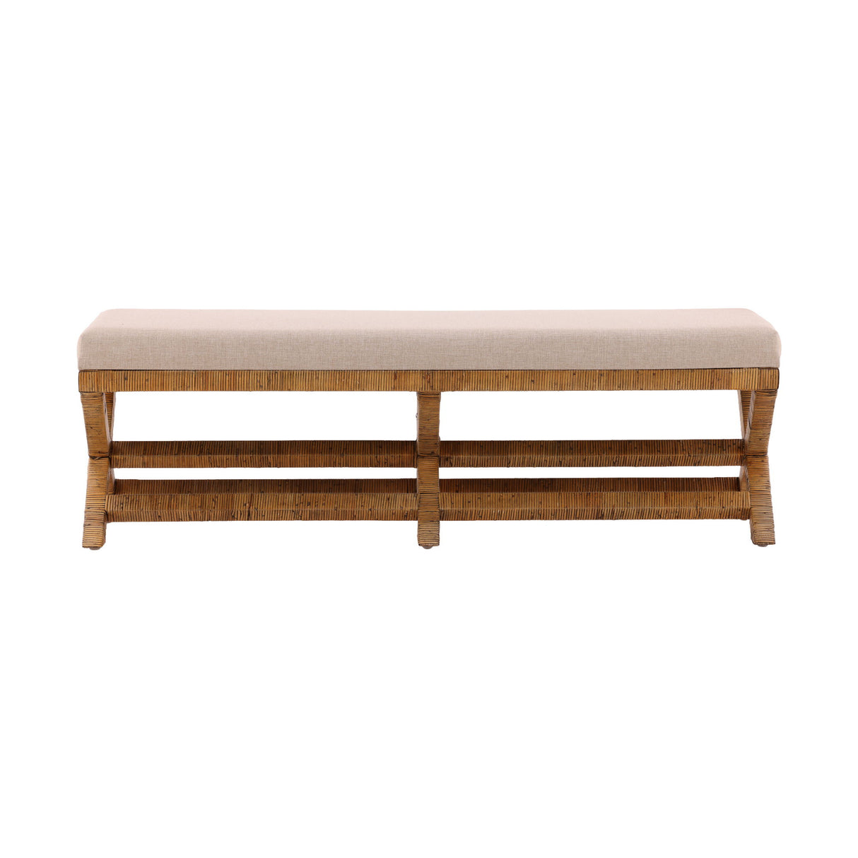 Aria - Bench - Beige / Light Brown