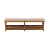 Aria - Bench - Beige / Light Brown