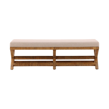Aria - Bench - Beige / Light Brown