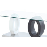 Tracker - Coffee Table - Brown / White