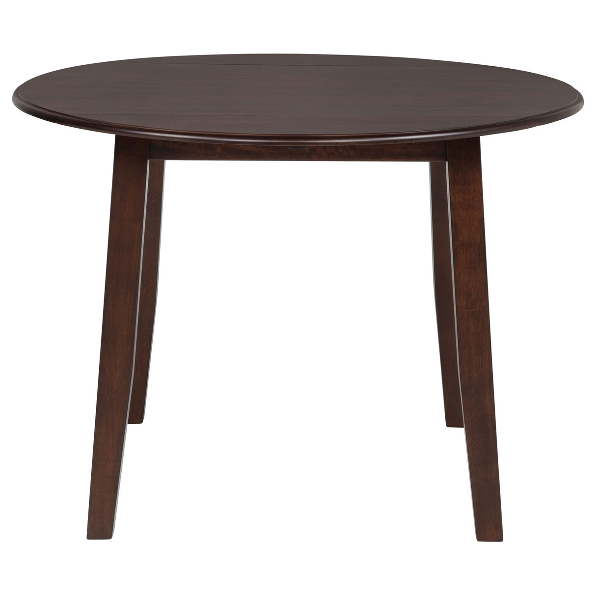 Verety - 5 Piece Round Dining Set With Chairs - Dark Brown