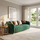 Sofa & Accents - Retro Green
