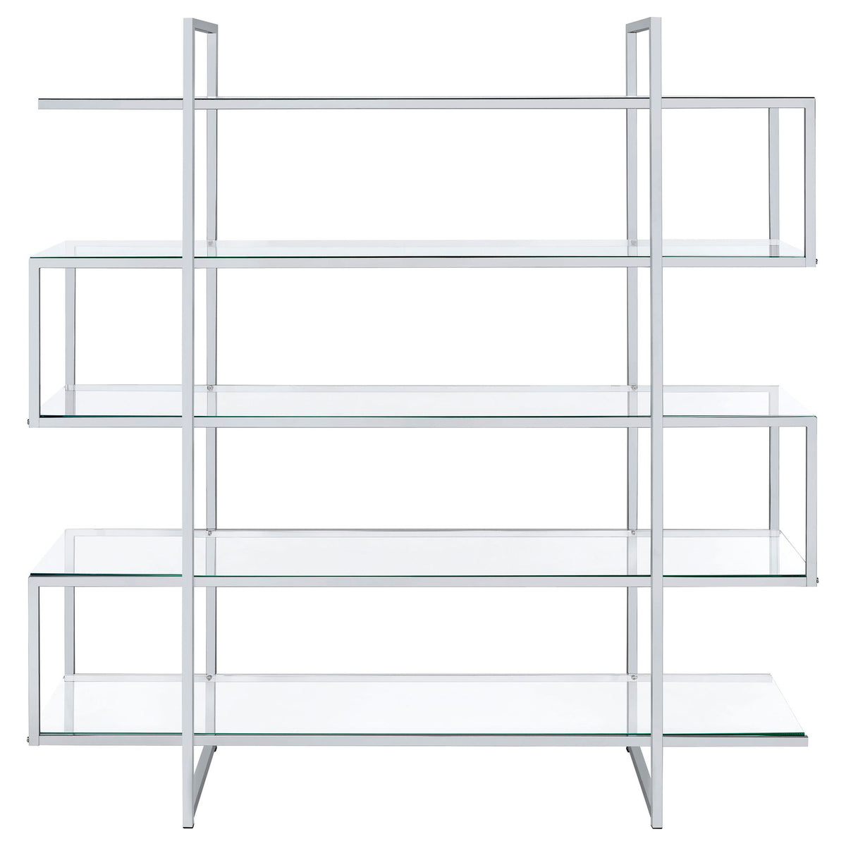 Harison - 5 Shelf Bookshelf - Clear