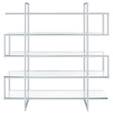 Harison - 5 Shelf Bookshelf - Clear
