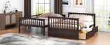 Bunk Bed With Drawers, Convertible Design