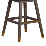 Amelia - Swivel Bar Stool - Gray Oak / Mocha