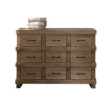 Adams - Anqtique Dresser - Brown Oak - Dressers - Alpine Outlets