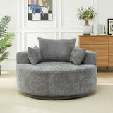 Single 360 Degree Swivel Chair For Living Room