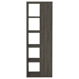5 Shelf Bookcase - Gray
