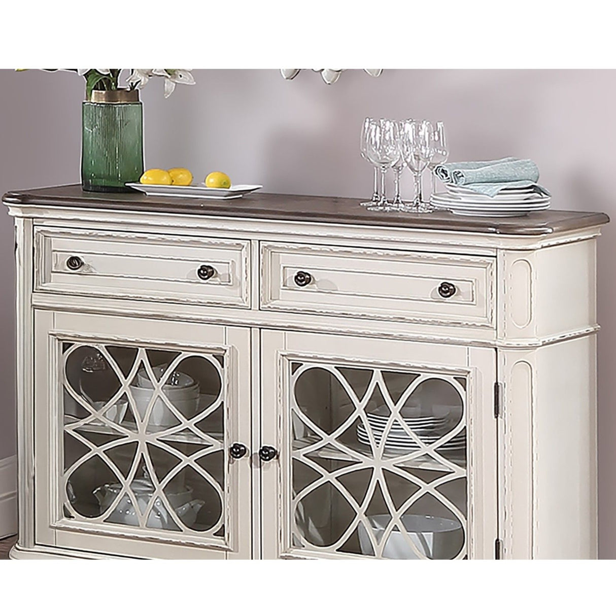 Server Drawers Storage Cabinet For Dining Room