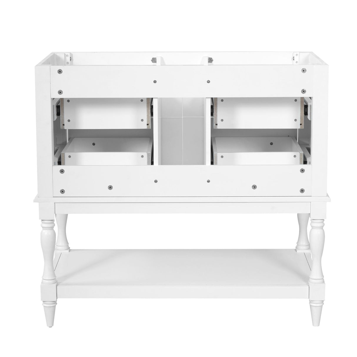 Modern Bathroom Vanity Cabinet With 4 Drawers