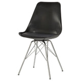 Padded Dining Chair (Set of 2) - Black