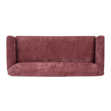 Loveseat Sofa, 2 Seater Couch With Rolled Arms