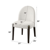 Clayten - Side Chair (Set of 2) - Beige - Chair Sets - Alpine Outlets