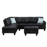 Irine - Sectional Sofa With Ottoman
